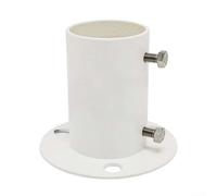 HpLive Bride de base en acier inoxydable pour main courante de 38 mm - Montage sur balustrade - Support de piscine