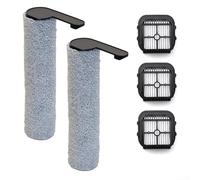 HpLive Brosse à rouleau et filtre HEPA pour aspirateur eau et poussière Laresar S7 Pro, kit d'accessoires de brosse principale et latérale (C)