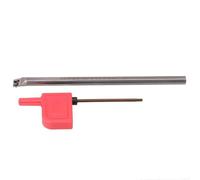HpLive C05H-SCLCR03 Support pour outils rotatifs pour tours CNC, diamètre de la tige 5 mm, longueur 100 mm, en métal dur massif avec poignée en acier tungstène amortissant les vibrations