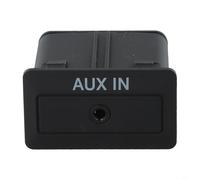 HpLive Câble d'interface audio AUX TD74-66-DFX 28425640 pour Mazda CX-9 2006-2012 et Mazda 6 2006-2011 Adaptateur stéréo femelle Noir
