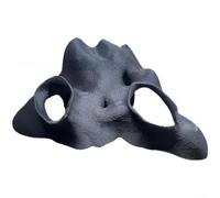 HpLive Cachette d'angle en forme de racine de mangrove pour aquarium/terrarium Aspect naturel Noir S