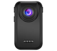 HpLive Caméra corporelle 2K HD étanche portable avec écran TFT, enregistrement en boucle pour les activités de plein air en voyage (blanc)