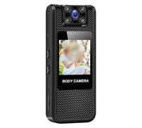 HpLive Caméra d'action avec objectif rotatif à 180 °, caméra embarquée pour application de la loi personnelle, format AVI
