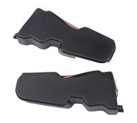 HpLive Capot de capot avant Grille Cowl Bande météo Couverture pour Hyundai Santa Fe 2007-2012, joint ABS noir, OEM 864302B000, Protection contre l'eau Réduction du bruit, 2 pièces