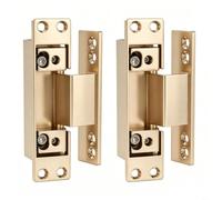 HpLive Charnières de porte cachées, charnières cachées pour portes en bois, charnière croisée réglable 2D, pour charnière de meuble invisible en métal (doré)