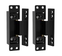 HpLive Charnières de porte cachées, charnières cachées pour portes en bois, charnière croisée réglable 2D, pour charnière de meuble invisible en métal (noir)