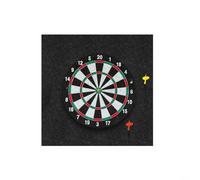 HpLive Cible de fléchettes - Protection murale - En feutre - Design pliable et peu encombrant - Avec ruban adhésif mobile (900 x 900 x 12 mm)