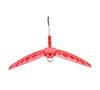 HpLive Cintre pliable pour combinaison en néoprène avec bras larges et grandes ouvertures d'aération pour séchage rapide (rouge)