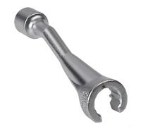 HpLive e ligne, clé 1/2" pour conduite de carburant diesel 14 mm, 17 mm, 19 mm, ouverte 12 PT Bi-Hex en acier chrome-molybdène (19 mm)