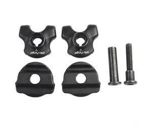 HpLive Collier de selle de vélo, pince de tige de selle de vélo pour tiges de selle en carbone 7 x 9 mm et entretoises en acier 7 x 7 mm pour rails ovales et ronds (7 x 7 mm)