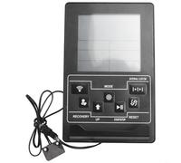 HpLive Compteur de rameur, compteur électronique magnéto-résistif avec affichage LCD pour le temps, la distance, les calories, les battements SPM et le pouls