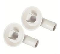 HpLive Connecteur de tuyau d'évacuation de climatisation, adaptateur, coude, composant de drainage HVAC précis, construction sans fuite, montage facile sans outils, dimensions 43 mm/19 mm/15 mm (2