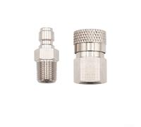 HpLive Connecteur femelle 1/8 NPT et fiche mâle de 8 mm, connecteur et prise à déconnexion rapide 8 mm 1/8 npt