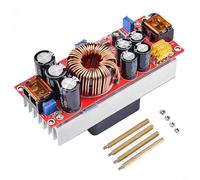 HpLive Convertisseur Boost DC-DC, module d'alimentation booster, booster haute performance, bloc d'alimentation réglable avec sortie 12-90 V, efficacité de 98,1 %, ventilateur intégré pour dissipation