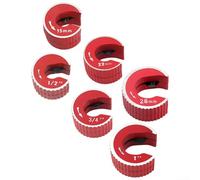 HpLive Coupe-tube en cuivre 12,7-28 mm en alliage d'aluminium Outil de coupe rotatif pour tuyaux d'eau avec roue de coupe HSS et ressort haute tension (25 mm)