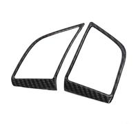 HpLive Couvercle de volant Bouton d'interrupteur Panneau décoratif en fibre de carbone Argent Plastique ABS pour Hyundai Tucson 2015-2020, Convient à l'intérieur du véhicule (fibre de carbone)