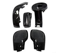 HpLive Couvercle latéral de pommeau de levier de vitesse pour Golf 6 7 R pour GTI pour Passat B7 B8 pour CC pour Jetta MK6 (daim sauvage)