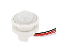 HpLive DC 5-24 V 5 A Mini détecteur de mouvement infrarouge PIR réglable Interrupteur avec automatique, retard et fonction crépusculaire pour bandes lumineuses LED