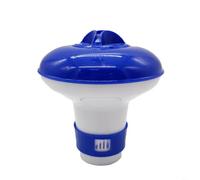 HpLive Doseur de comprimés de chlore flottant réglable, couvercle amovible adapté aux tablettes de brome de 1,27 cm pour spa petite piscine gonflables pour INTEX