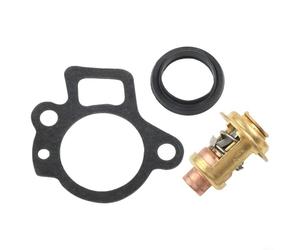 HpLive Ensemble de Thermostat et de Joint pour Moteur Hors-Bord 25 30 40 50 60 CV 4 Temps Compatible avec Mercury pour Mariner pour Honda pièce de Rechange 66M-12411-00 825212 Robuste Durable Montage