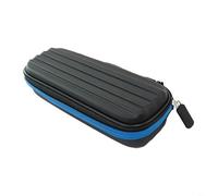 HpLive Étui rigide en EVA avec organiseur pour pointes, tiges, ailettes et accessoires pour fléchettes en acier et fléchettes souples (bleu)