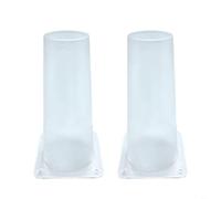 HpLive Excluder chauve-souris jetables en polypropylène transparent résistant aux UV, cône de sortie réutilisable pour greniers et avant-toits, barrière humaine pour éliminer les chauve-souris