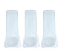 HpLive Excluder chauve-souris jetables en polypropylène transparent résistant aux UV, cône de sortie réutilisable pour greniers et avant-toits, barrière humaine pour éliminer les chauve-souris