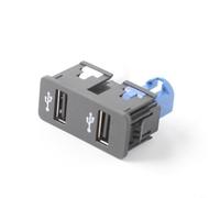 HpLive Femelle USB de voiture, adaptateur double port USB, prise de charge de voiture pour BMW et Mini Cooper, prise 5 V avec cuivre oxygène, installation Plug and Play, OEM 84109376437, console
