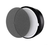 HpLive Filtre à charbon actif HEPA compatible avec purificateur d'air LV-H132 et LV-H132-RF, séparation des particules à 99,97 %, 19,2 x 19,2 x 6,4 cm, noir (1 filtre)