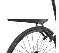 HpLive Garde-boue arrière de vélo VTT - Garde-boue avant et arrière - Motif fibre de carbone - Pour vélo de route et VTT - 420 mm - Nylon PP - Pour VTT, VTT