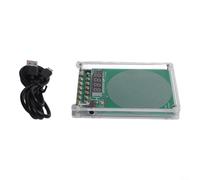 HpLive Générateur d'ondes SCHUMANN Fréquence réglable 0,01-100000 Hz avec sortie d'onde sinusoïdale 7,83 Hz pour la relaxation Circuit numérique Haute stabilité (argent)