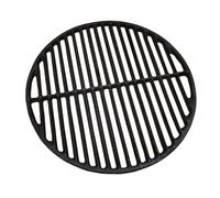 HpLive Grille de cuisson ronde en fonte pour barbecue extérieur, 25-45,7 cm, grande grille de cuisson pour viande et légumes, résistante à la chaleur, compatible avec de nombreux modèles (grille de 25