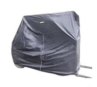 HpLive Housse de protection pour chariot élévateur 254 x 115 x 204 cm en tissu Oxford imperméable, anti-poussière, protection solaire pour extérieur, noir (420D)