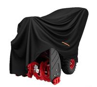 HpLive Housse de protection pour chasse-neige - En tissu Oxford imperméable - Résistante aux UV et aux intempéries - Noir - 130 x 91 x 102 cm