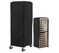 HpLive Housse de support à pain étanche pour boulangeries restaurants cuisines, 59 x 72 x 163 cm, noir