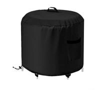 HpLive Housse Oxford imperméable pour baignoire à glace portable 35 x 35 x 30 pouces avec protection contre les intempéries et la poussière (210D)