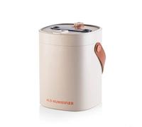 HpLive Humidificateur d'air portable pour chambre à coucher avec réservoir d'eau de 2 l et trois buses de pulvérisation, fonctionnement silencieux ultra fin (kaki)