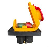 HpLive Interrupteur à bouton-poussoir pour KJD18 Bouton électromagnétique 7 broches Power 400 V 50 Hz