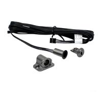 HpLive Interrupteur à induction double porte 12 V 24 V avec lumière LED, commande centrale et capteur amovible pour éclairage automatique dans la maison et le bureau (corps humain)