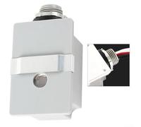 HpLive Interrupteur crépusculaire automatique, capteur de lumière extérieur étanche pour ampoules LED et éclairage halogène