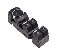 Hplive Interrupteur de lève-vitre H1BT-14540-CC H1BT-14540-CB, compatible avec Ford Fiesta, côté passager, noir, plastique, remplacement direct pour commande intérieure