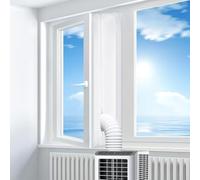 HpLive Joint de fenêtre de climatisation 300/400/500 cm pour climatiseurs mobiles, isolation de fenêtre, économie d'énergie, étanche (500 cm)