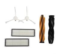 HpLive Kit d'accessoires de rechange pour aspirateur DREAME D20 Plus, avec brosse à double rouleau, deux brosses latérales et deux filtres, installation facile