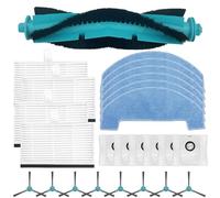 HpLive Kit d'accessoires pour Conga 2499 et pour aspirateur Ultra Home Advanced avec brosse principale, brosses latérales, filtres, chiffons à serpillères, sacs à poussière (B)