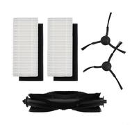 HpLive Kit d'accessoires pour Conga Max X-Treme/Ultimat/Vital et pour Pet Max X-Treme/Ultimat/Vital avec brosse principale, brosses latérales et filtre (A)