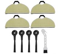 HpLive Kit d'accessoires pour robot aspirateur Shark AV2610WA RV2610WA RV2620WD RV240 AI Ultra 2 en 1 avec serpillère en microfibre, brosses latérales, brosse de nettoyage (4+4+1)