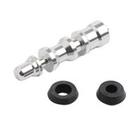 HpLive Kit de réparation de piston de levier de frein de vélo en alliage d'aluminium compatible avec SRAM Guide R pour RSC DB5 Level T ULT Argent Bagues d'étanchéité de piston court et long (LONG)