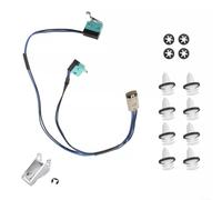 HpLive Kit de réparation de poignée de porte avec faisceau de commutateurs pour Tesla Model S 1016009-00-C - Kit de mise à niveau durable en plastique et métal