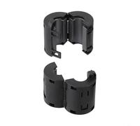 HpLive Lot de 10 anneaux de ferrite - 13 mm - Noyau de serrage - Pour câble USB, souris, clavier, casque - Noir (ui1000)