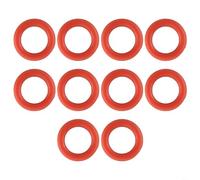 HpLive Lot de 10 joints d'étanchéité en caoutchouc pour nettoyeur vapeur SC2 SC3 SC4 SC5 CT10 CTK10 CTK20 Accessoires de rechange pour soupape de sécurité Buse Tuyau et fer à vapeur Raccord noir